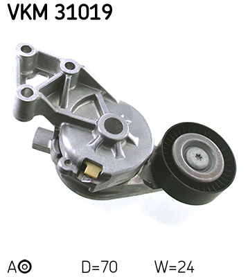 SKF Feszítőkar, hosszbordásszíj VKM31019_SKF